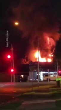 Fire at Morayfield tyre business reignites