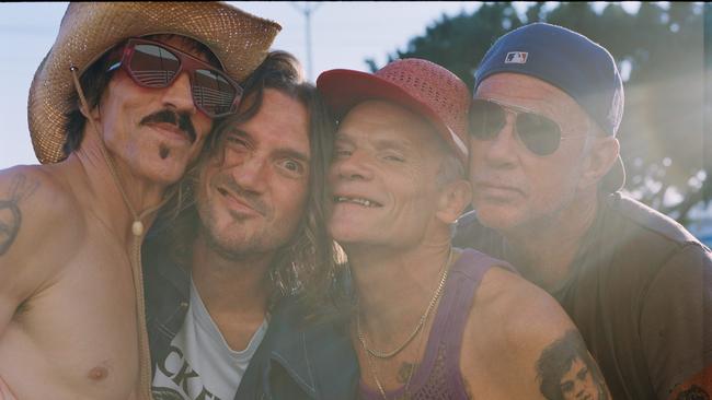 Red Hot Chili Peppers, still freaky after all these years. Picture: Clara Balzary