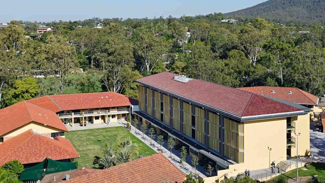 More than $20M worth of work has been performed by Hutchies at Brisbane Boys' College, most recently the design and construction of a $14m Middle School building adjoining a partially demolished existing structure. Source: Hutchinson Builders