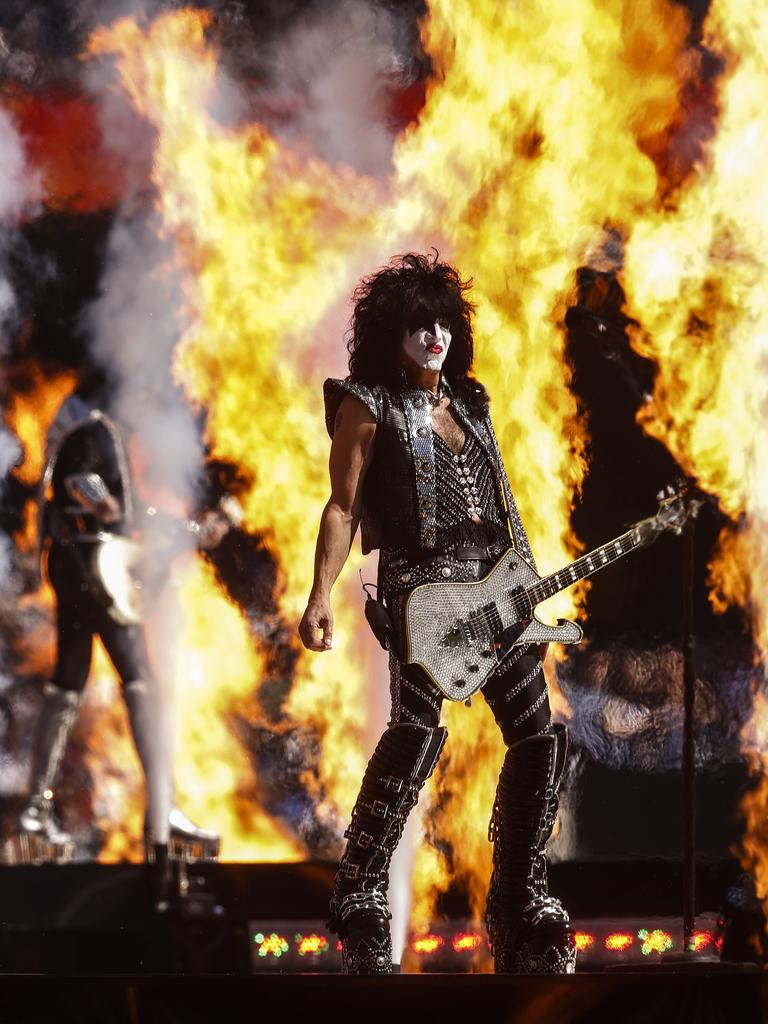 KISS rocked the MCG last year. Photo by Daniel Pockett/AFL Photos/via Getty Images