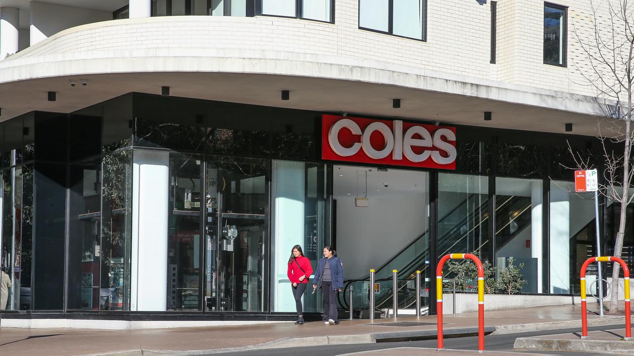 Coles says most of the customer data it collects is de-identified. Picture: NewsWire / Gaye Gerard