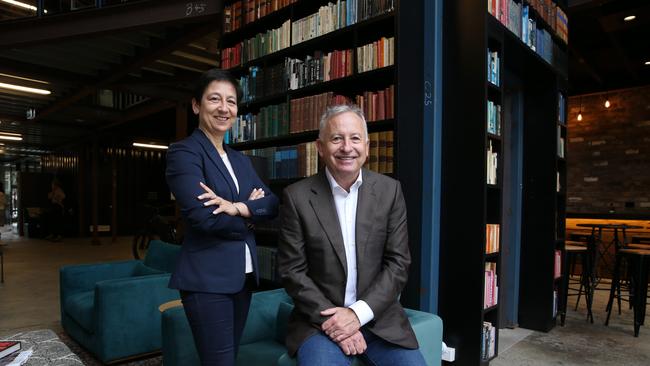 Light &amp; Wonder executive chairman Jamie Odell and director Toni Korsanos are in the middle of a legal battle with their former employer and gaming giant Aristocrat. PictureL Britta Campion/The Australian