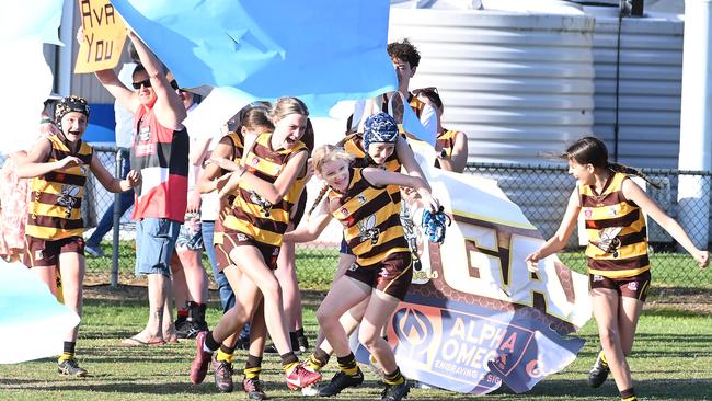 Action from Saturday's McDonaldâ€™s South East Queensland Youth Grand Finals played at Yeronga AFC. 2 September 2023. Picture, John Gass
