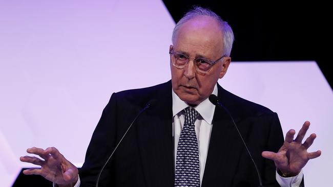 Former prime minister Paul Keating. Picture: Nikki Short