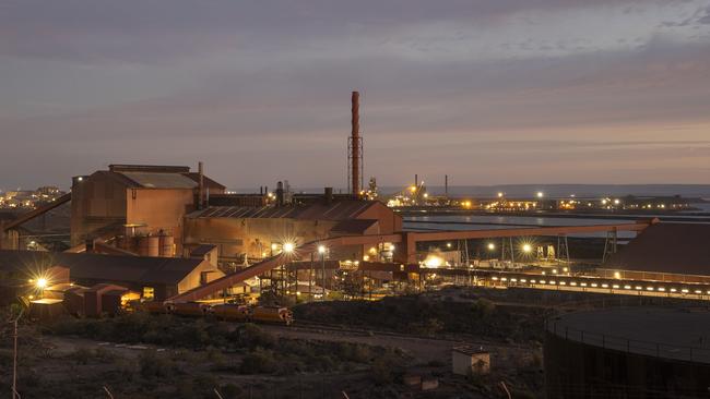 The Whyalla steelworks was a major customer of Ferretti International Ottoway. Picture: Brett Hartwig