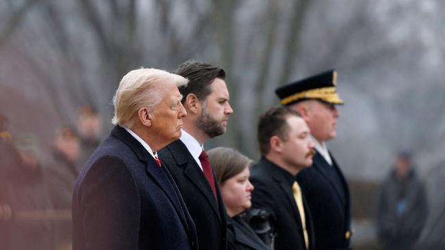 President-Elect Donald Trump and Vice President-elect JD Vance. Picture: Anna Moneymaker/Getty Images/AFP