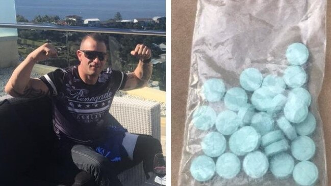 Former world class kickboxer Stuart McKinnon went by the name “Gohard101” as he arranged big money transactions for MDMA. Photo: Facebook