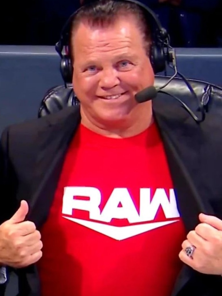 Lawler is a WWE legend. Photo: Instagram