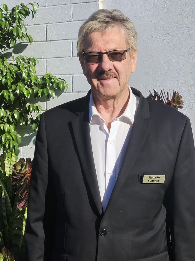 Robert Mattiske, managing director at Mattiske Funerals. Picture: supplied