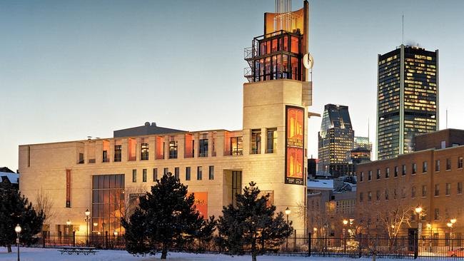 Pointe-a-Calliere museum marks where French settlers first arrived in 1642. Picture: Tourisme Montreal, Stephan Poulin