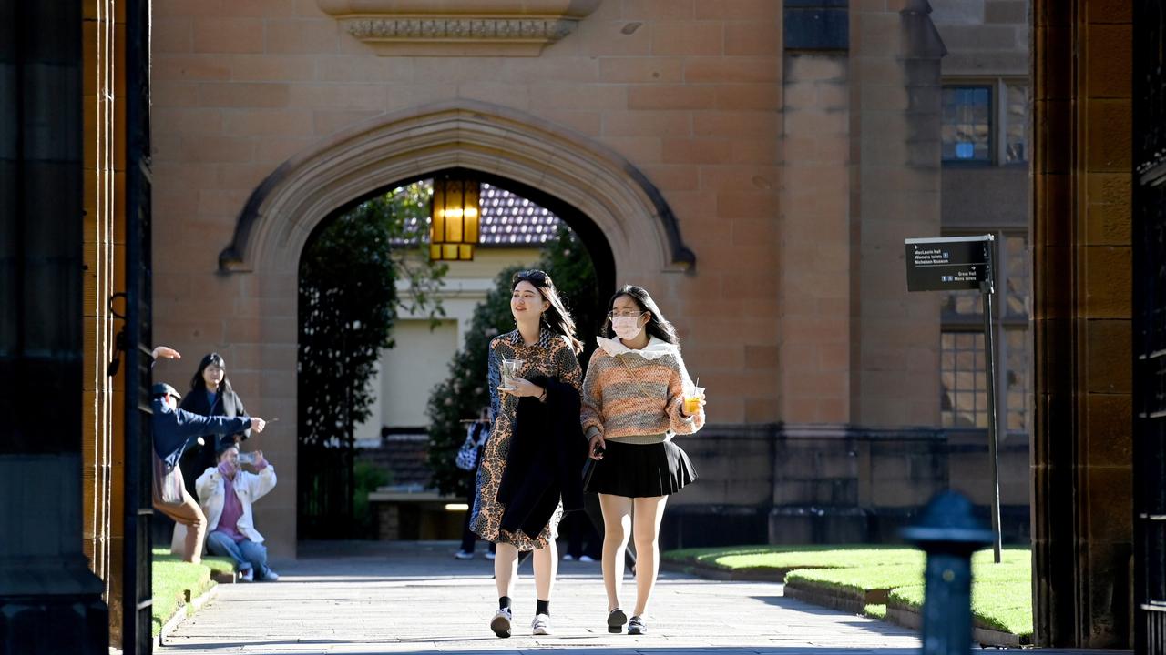 As of February 2024, there were 703,245 enrolments by international students in Australia, compared with 578,930 in 2019. Picture: NCA NewsWire / Jeremy Piper