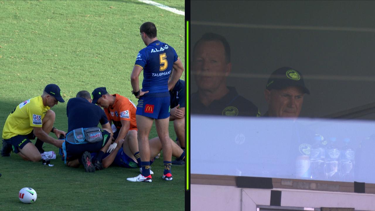 Matt Arthur wird bewusstlos geschlagen, Brad Arthurs Sohn, Parramatta Eels vs. Canberra Raiders, Reaktion, was passiert ist, ansehen, Video