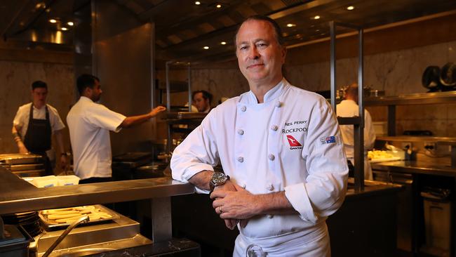 ‘I went down one path and now I’m lucky enough to be able to go down another,’ says Neil Perry, at Sydney’s Rockpool Bar &amp; Grill on Monday. Picture: Jane Dempster