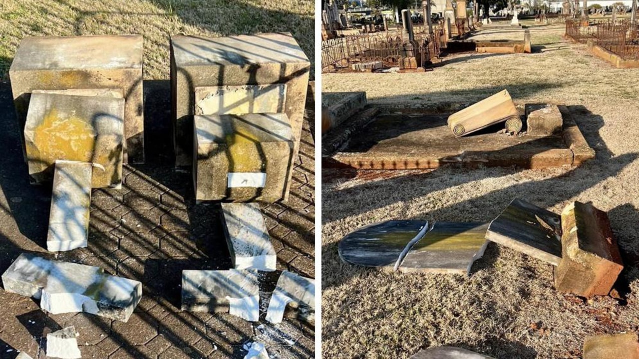 ‘Unforgivable’: Teens arrested after gravesite allegedly smashed