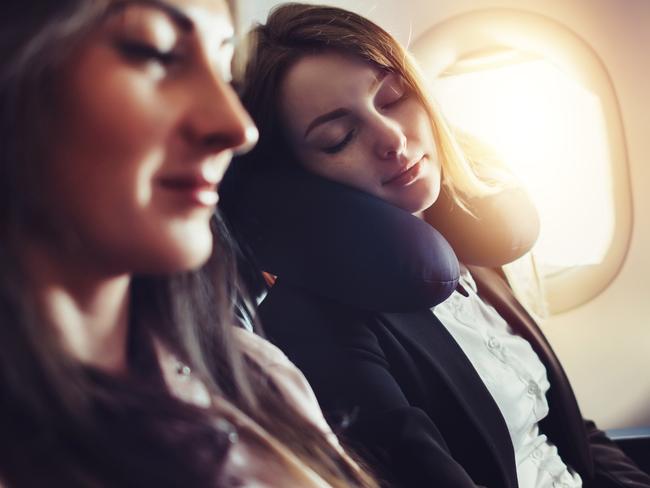 There are ways to get more comfortable on flights. Picture: iStock