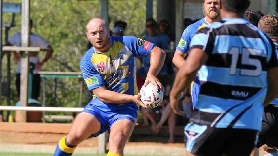 Yeppoon Seagulls&#39; workhorse Gavin Hiscox was runner-up in the Ollie Howden Medal. Picture: contributed