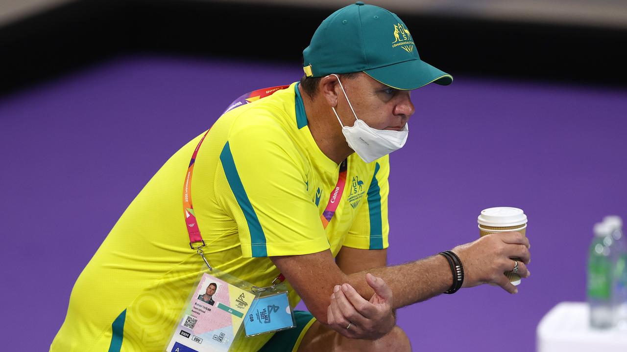 Australian head coach Rohan Taylor. Picture: Michael Klein.