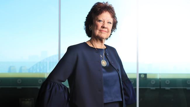 AMP chairman Debra Hazelton ahead of online AGM in Sydney. Picture: John Feder/The Australian