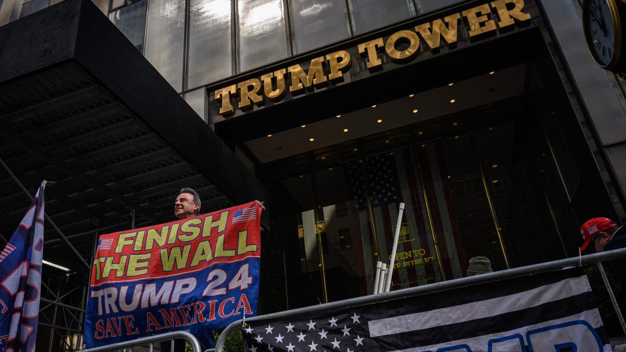 Donald Trump could be stripped of control of New York’s Trump Tower. (Photo by Ed JONES / AFP)