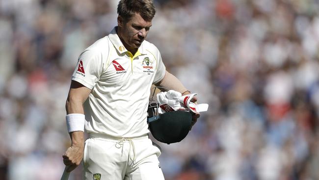 David Warner’s Ashes form started badly, slumped in the middle and tailed off at the back end.