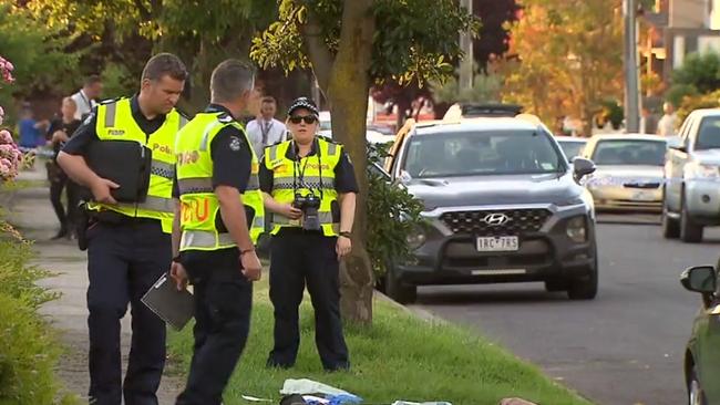 Neighbours provided first aid at the scene before police arrived. Picture: Supplied/ 9News