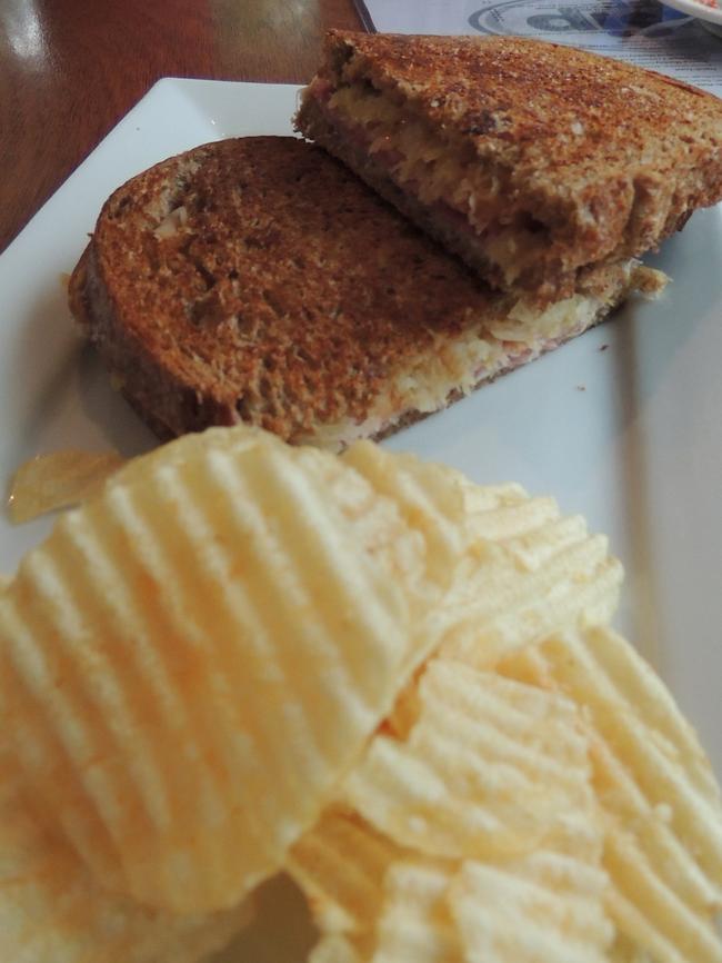 Reuben Sandwich ($12.90) from Sit and Sip Cafe in Castle Hill.