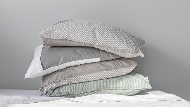 A pillow case has more bacteria than your toilet seat, if you don’t wash it often. Picture: iStock