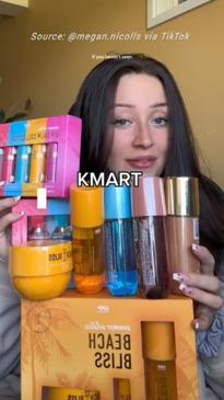 TikToker stunned by Kmart 'dupe' collection