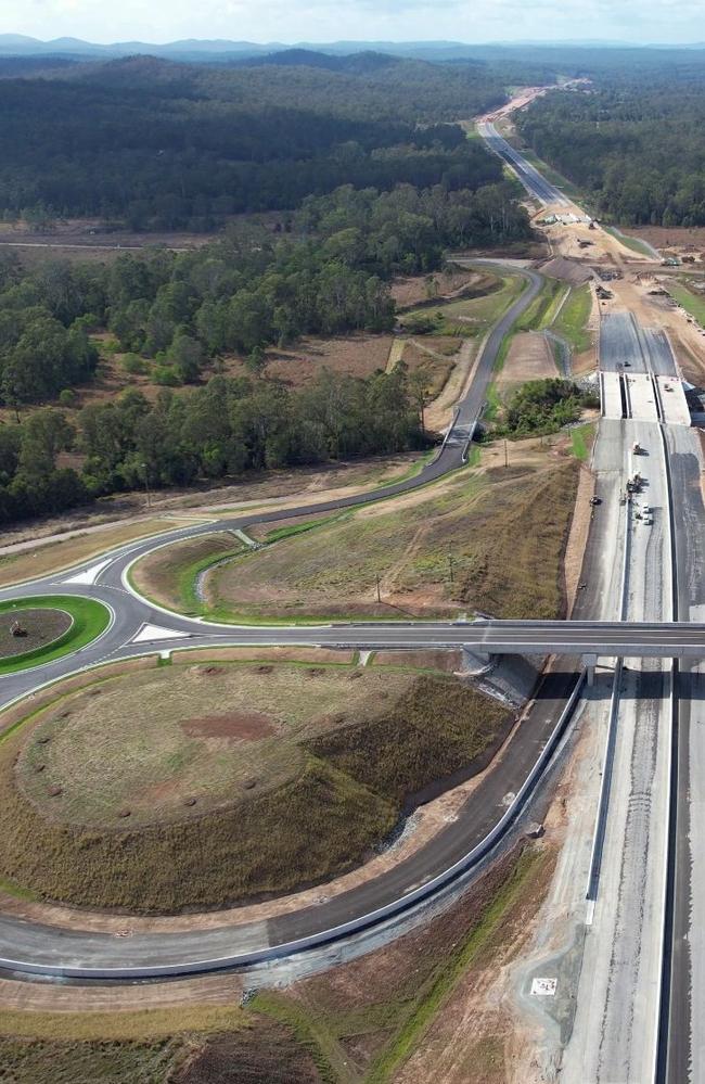 Completion of the long awaited Gympie Bypass continues to creep closer, with two new sections at Curra now open to traffic.