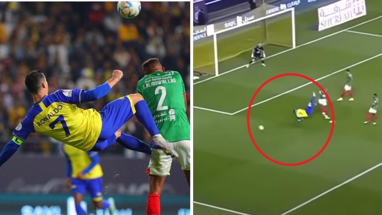 Football 2023: Cristiano Ronaldo mocked for using photo of missed bicycle  kick in Saudi Arabia club debut, no goals for Al Nassr, video