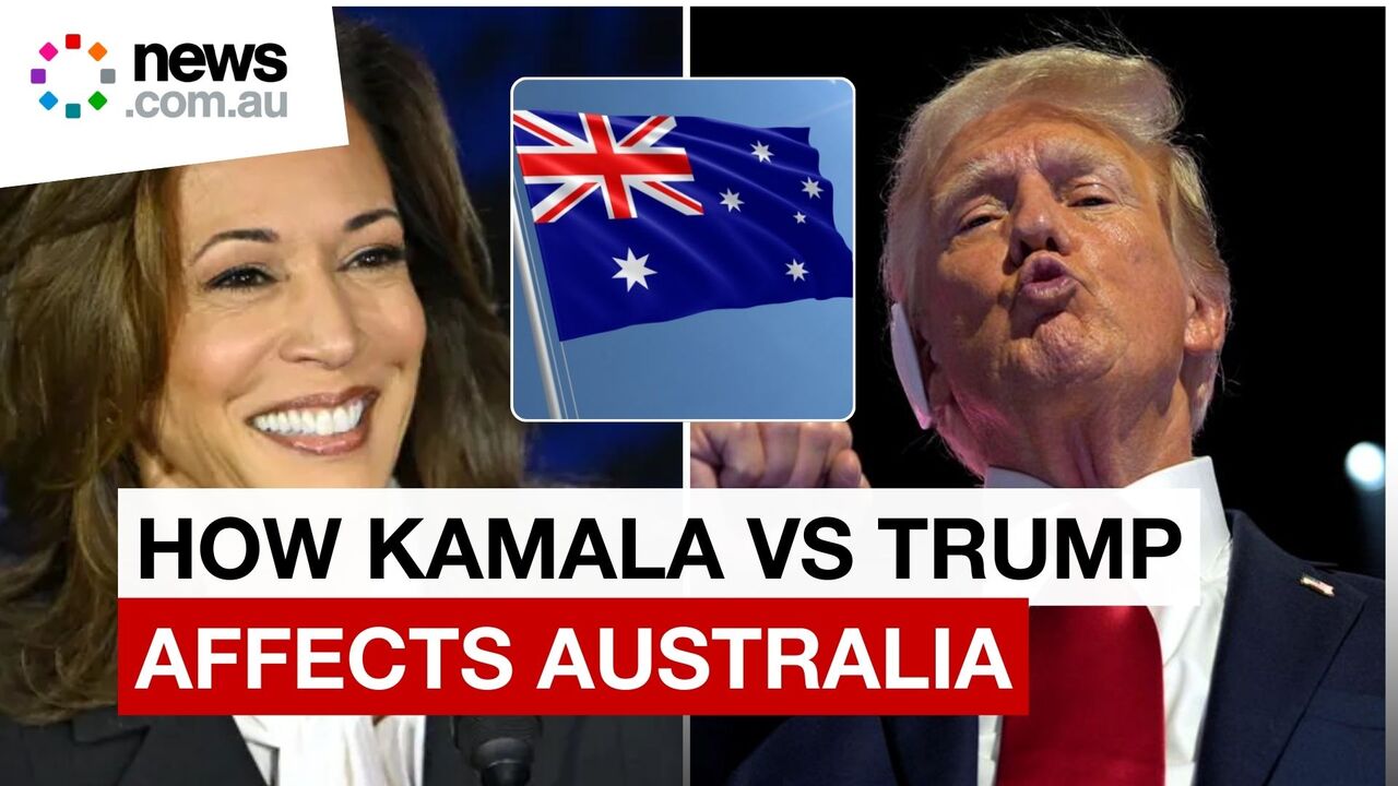 How Trump vs Kamala for president affects future of Australia