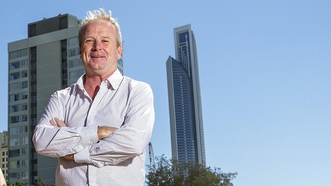 Danny Maher of the Gold Coast Hub Ð a business innovation centre to support the Coast's innovation businesses with partnerships. Picture: Jerad Williams