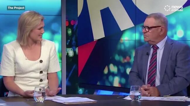 Sam Taunton’s joke leaves co-hosts speechless