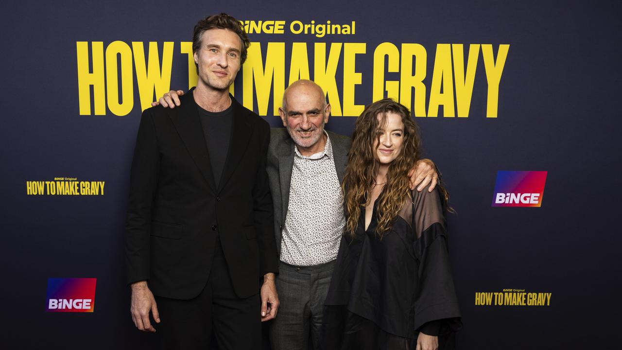 Director Nick Waterman (left) and musician Megan Washington adapted Paul Kelly’s classic song for the big screen. Picture: Ben Symons