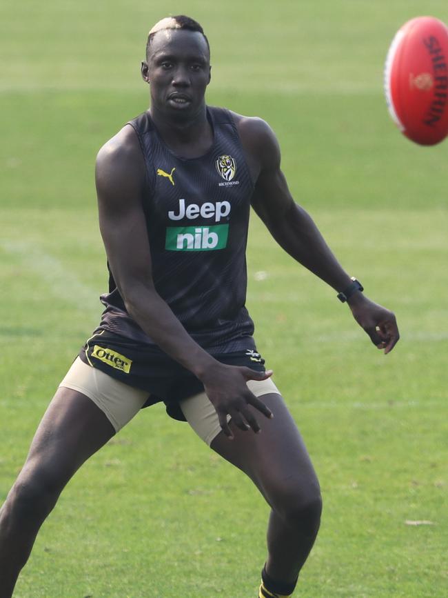 Mabior Chol is looking for greater opportunity. Pic: AAP