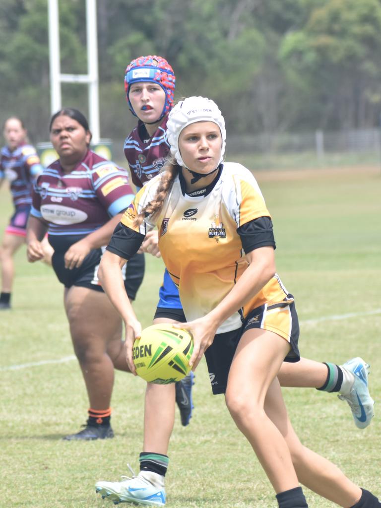 Faces of the CQ Capras under-17 and under-19 girls open trials at St Brendan's College, Yeppoon, on November 16, 2024. Photo: Pam McKay