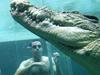 Croc diving / Justin Sanson