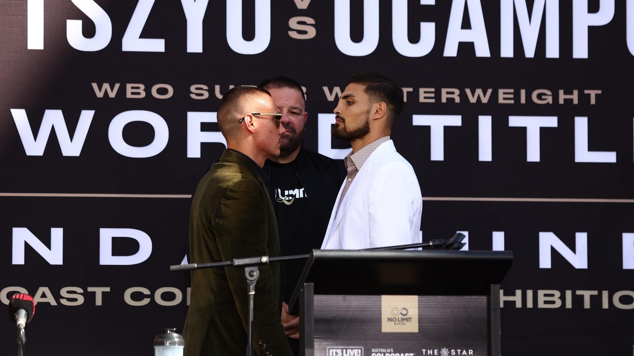 Tszyu vs Ocampo on the Gold Coast. (Photo by Chris Hyde/Getty Images)