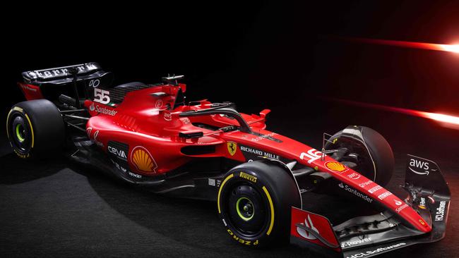 Ferrari's new single-seater SF-23 for 2023.