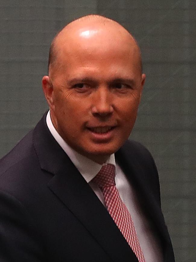 Peter Dutton’s real problem is not that he’s too much like Tony Abbott but not like him enough. Picture: Kym Smith