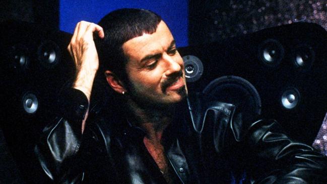 Taking his time ... George Michael is a stickler for facial grooming and dance floor fillers.