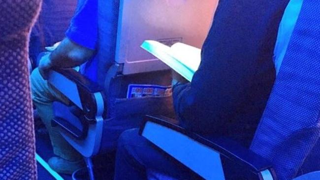 Plane passenger dumps food and rubbish in aisle: Photo | news.com.au ...