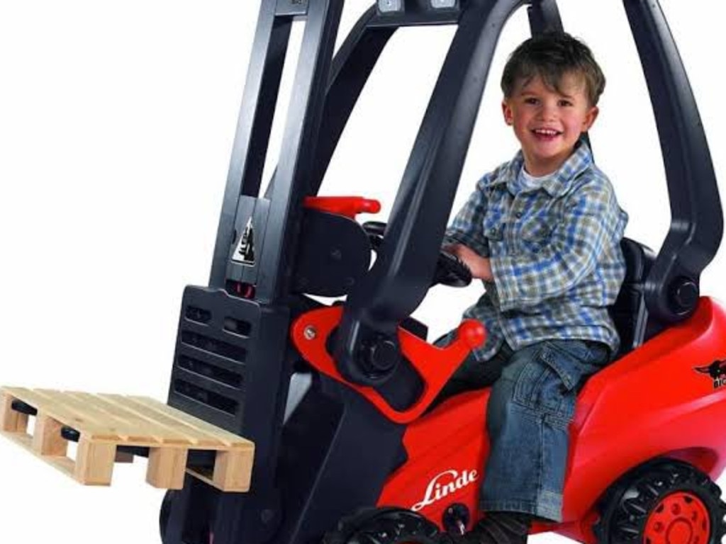 Scott Morrison has dropped his idea of allowing children to drive forklifts. Picture: BIG Linde