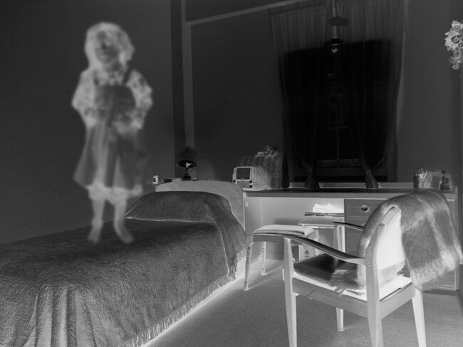 Steve Ford’s experience of a ghost child jumping on a bed changed his perspective on the supernatural. Digital image.