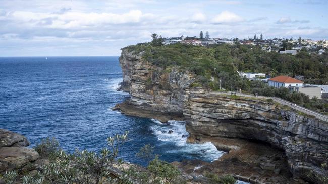 Police faced a tough task searching for Tim Klingender and Andrew Findlay off Sydney Heads. Picture: Monique Harmer