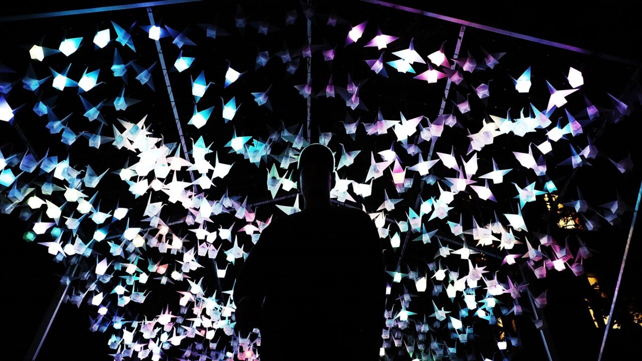 'Pretty incredible’ tunnels under Sydney opening for Vivid light experience