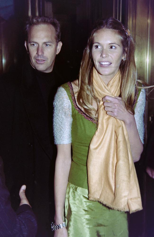 In 1996, Kevin Costner appeared on the scene, with the couple living together for a short time. Costner said of the relationship at the time, “I feel I have met my equal with this beautiful, talented, funny and lovely person.” Picture: Steve Eichner/Penske Media/Getty Images
