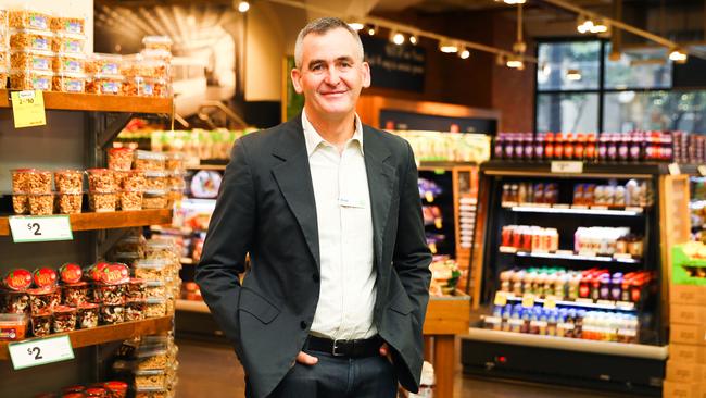 Woolworths chief executive Brad Banducci. Picture: Renee Nowytarger