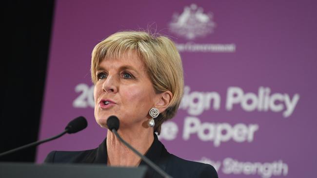 Australian Minister for Foreign Affairs Julie Bishop has called for a formal investigation into cabinet leaks.