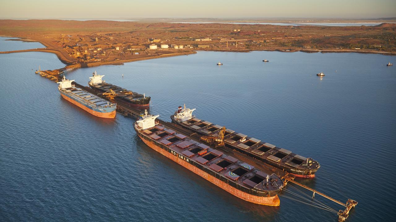 Aerial picture of the Port of Pilbara. Source: Robert Garvey